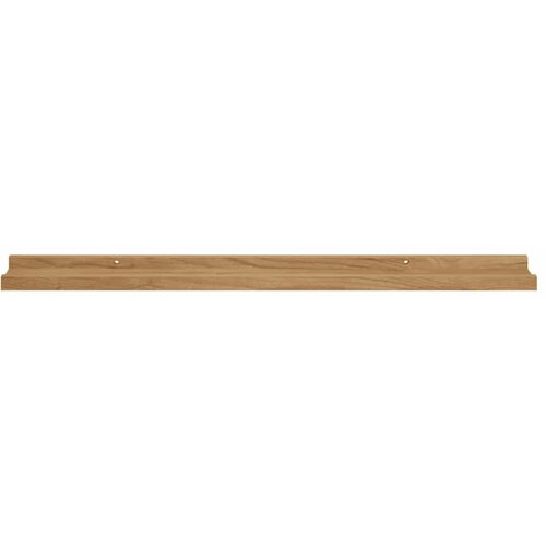  Polica na zidu 2 pcs Smeđa 80 x 9 x 3 cm Konstruirano drvo Slike