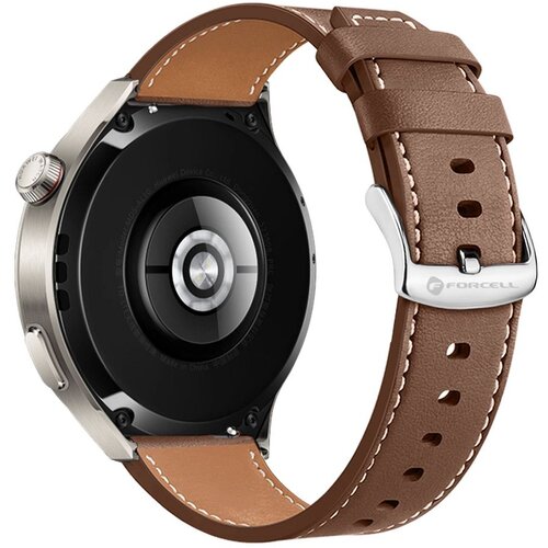 Forcell F-DESIGN FS21 narukvica od eko koze za SAMSUNG Watch 20 mm braon Slike