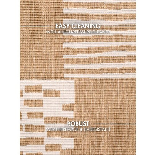 Ted Baker Kremno bela/v naravni barvi notranja in zunanja preproga 200x300 cm Haringey Acacia &amp;ndash; Slike