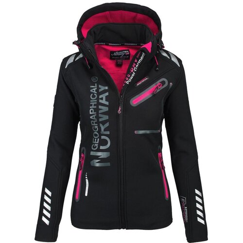 Geographical Norway ženska softshell jakna reine, črna Slike
