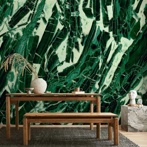  Foto tapeta - Emerald Marble 250x175 Vodootporna Cene