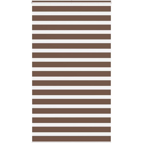 Zebra zavjesa Smeđa 125x200 cm &Scaron;irina tkanine 120,9 cm Poliester Cene