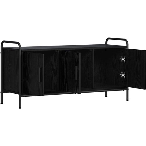  TV ormar 79,5 x 33 x 50 cm Crni hrast Konstruirano drvo Slike