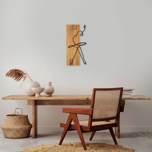 Wallity Zidna dekoracija MA-299, 30 x 58 cm, Smeđa Cene