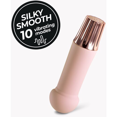 Crushious Mini vibrator - Mellow Puff, ružičasti Cijene