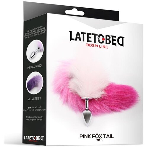 LateToBed BDSM Line Analni Čep Faux Tail Slike