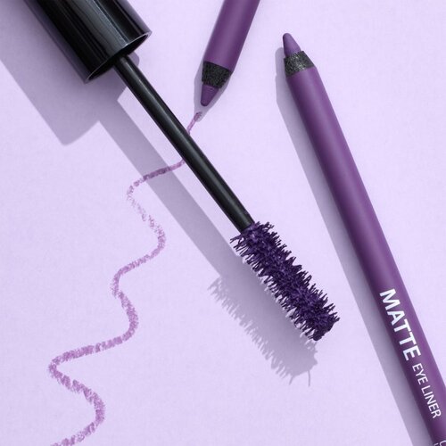 Gosh Matte svinčnik za oči z mat učinkom odtenek 019 Dusty Violet 1.2 g Slike