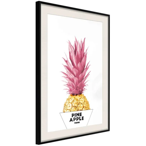  Poster - Trendy Pineapple 40x60