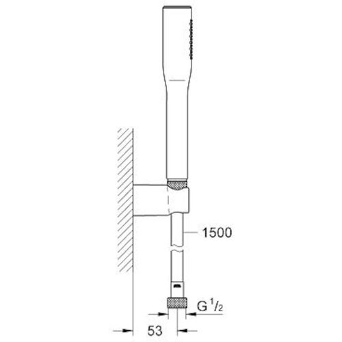 Grohe tu&amp;scaron; ročka EUPHORIA Cosmopolitan + zidno držalo (27369000) Slike