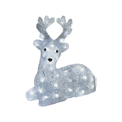 Emos lighting led božični jelenček, 27 cm, hladno bela DCFC06 Slike