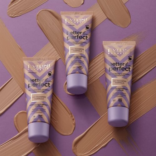 Eveline Cosmetics Better than Perfect puder s visokim prekrivanjem s hidratantnim učinkom nijansa 02 Light Vanilla Warm 30 ml Cijene