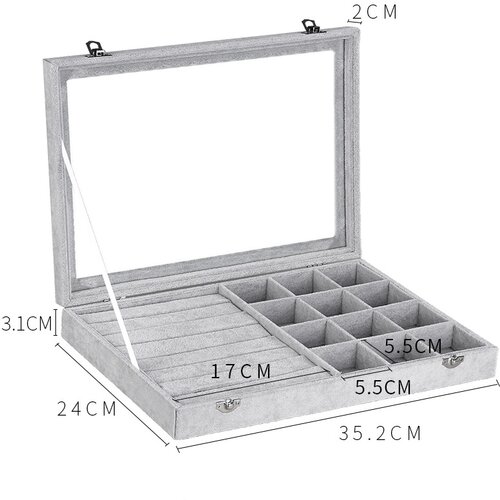 INF Nakit Prstani Uhani Ogrlica Pladenj Vitrina Organizator, (21540881) Slike