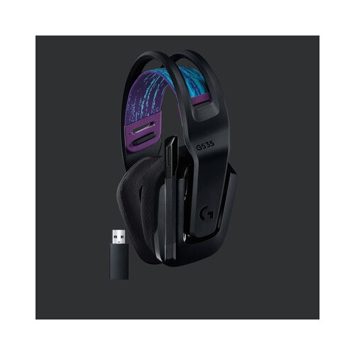 Logitech slu&amp;scaron;alke G535 lightspeed wireless gaming, črne Slike