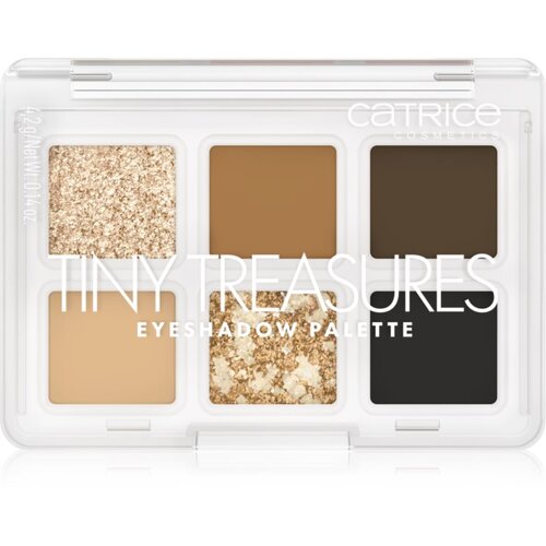 Catrice Tiny Treasures paleta senčil za oči odtenek 010 Everyday Essentials 4.2 g Cene