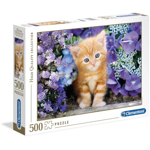 Clementoni oranžna muca sestavljanka/puzzle, 500 kosov Cene
