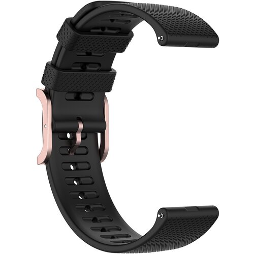 INF Silikonski pašček za uro POLAR Pacer/Ignite/Vantage M2 Black 22 mm, (21605544) Cene