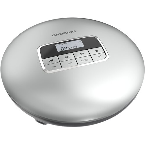 Grundig GCP1020 prijenosni CD player CD, CD-R, CD-RW, MP3 srebrna Cijene