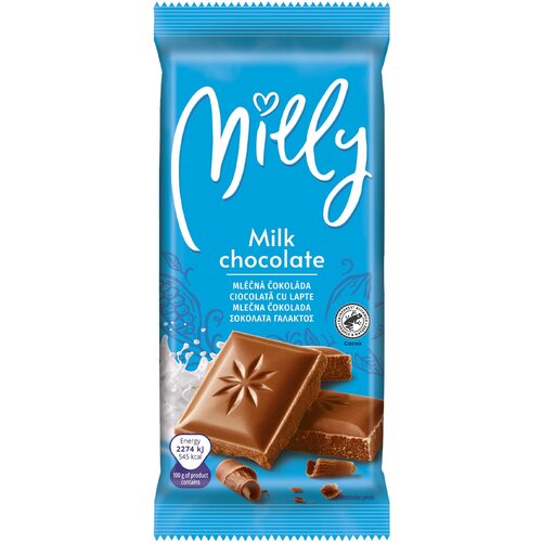 Milly Mlecna cokolada 100g Slike