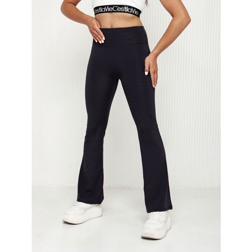 DStreet Women's bell bottoms High Waist SLIMLINE black Cene