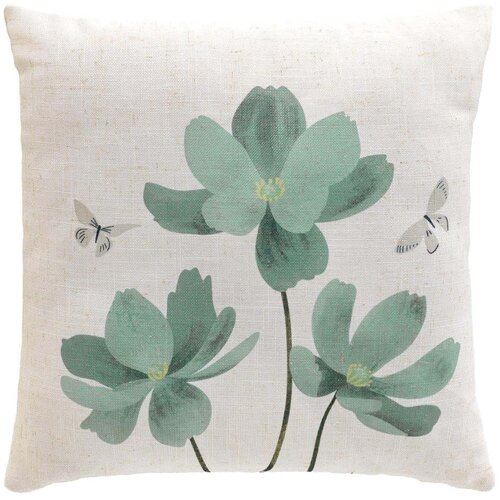 Douceur d intérieur Ukrasni jastuk od mješavine lana 45x45 cm Palmiflore – Cijene