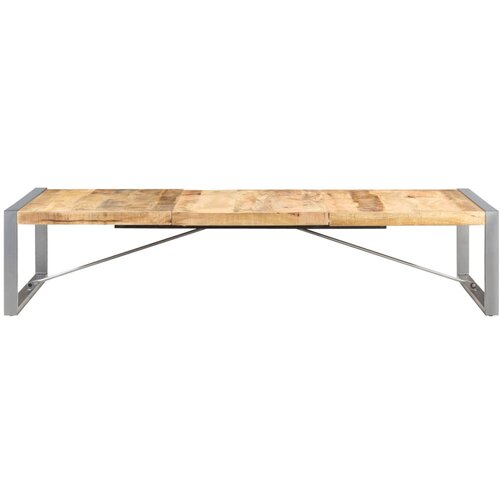 Maison Chic Klubska mizica - kavna mizica - Nizka mizica 180x90x40 cm robusten mangov les, (21754512) Cene