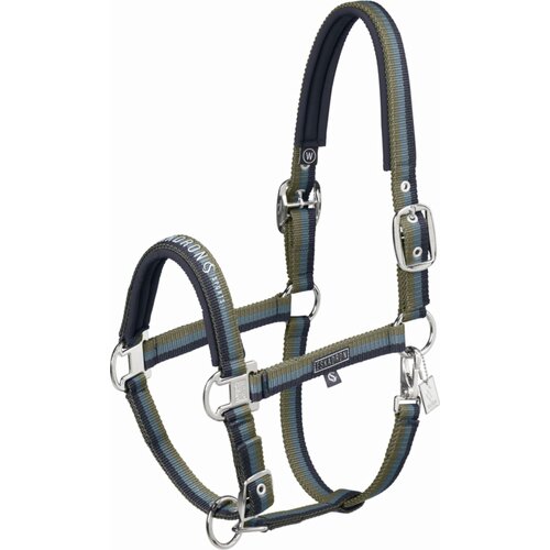 ESKADRON Oglavka DOUBLE PIN, navy-steel blue-dusty olive - VB Slike