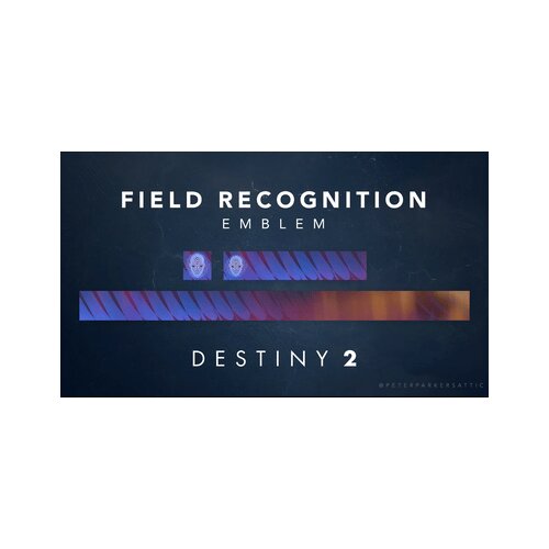 Destiny 2 Field Recognition Emblem (DLC) Official Website Key GLOBAL Cene