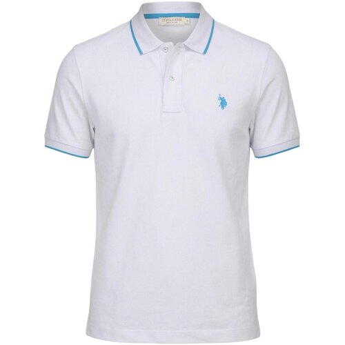 U.S. Polo Assn. Polo majice kratki rokavi BLACK US43 197027 Bela Cene