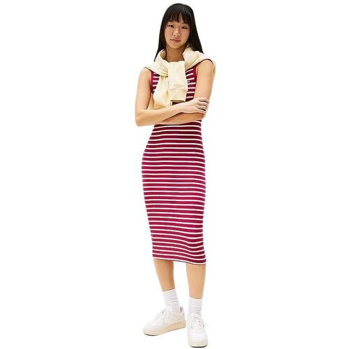 Tommy Hilfiger pamučna midi haljina Cene