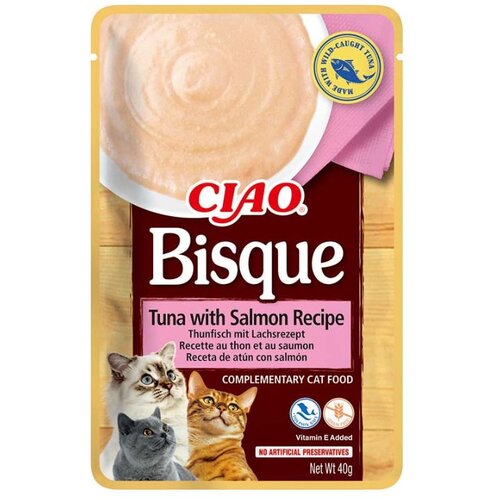 Ciao Cat Bisque tuna i losos 40 g Cijene