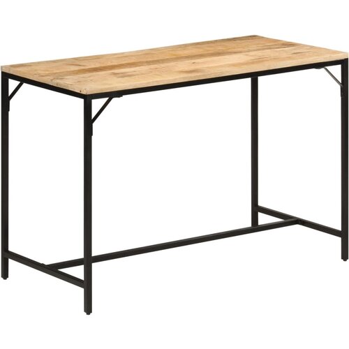 Furnova Jedilna miza 110x55x75 cm trden robusten mangov les in železo, (21946457) Slike