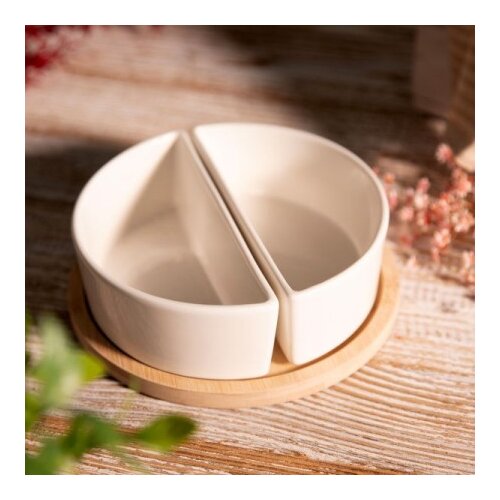 Dekordom poslužavnik fincan 20x7 - white - hml ( 044329 ) Slike