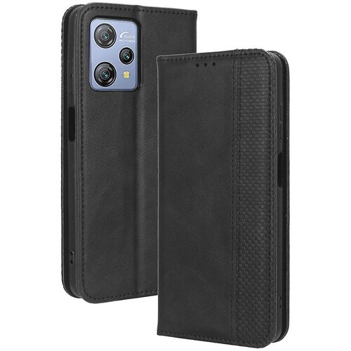 INORCO Za Blackview A53/A53 Pro Vintage PU usnje, magnetna torbica, stojalo, denarnica, preklopni ovitek za telefon, (22035947) Slike