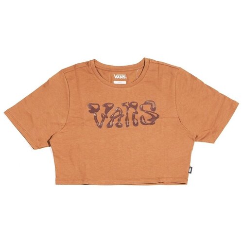 Vans Majice &amp;amp; Polo majice DISPLAY CREW CROP II Kostanjeva Slike