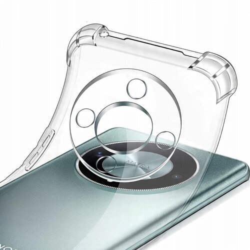 Techsuit Shockproof Clear Silicone prozirna maskica otporna na udarce za Honor Magic8 Lite Slike