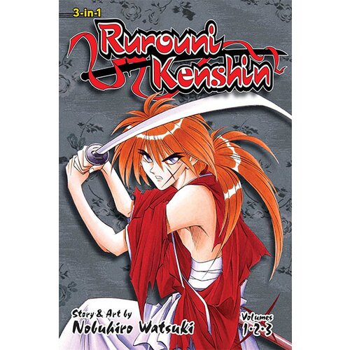 VIZ Media Nobuhiro Watsuki - Rurouni Kenshin, Vol. 1 (3-In-1 Edition, Vol. 1, 2 & 3) Cene