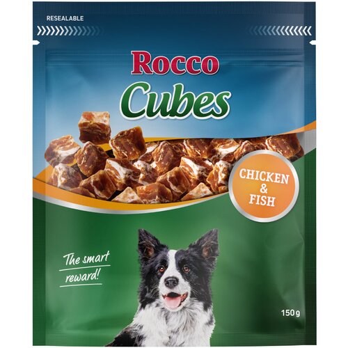 Rocco Varčno pakiranje Cubes - Piščanec 12 x 150 g Cene