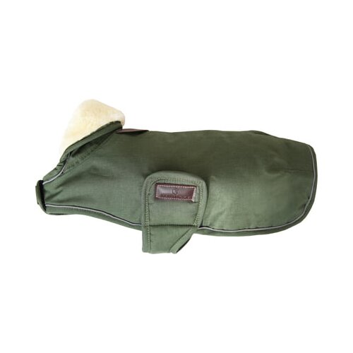 Kentucky Dogwear Vodoodporen pasji pla&amp;scaron;č 300g olivno zelen - XL Slike