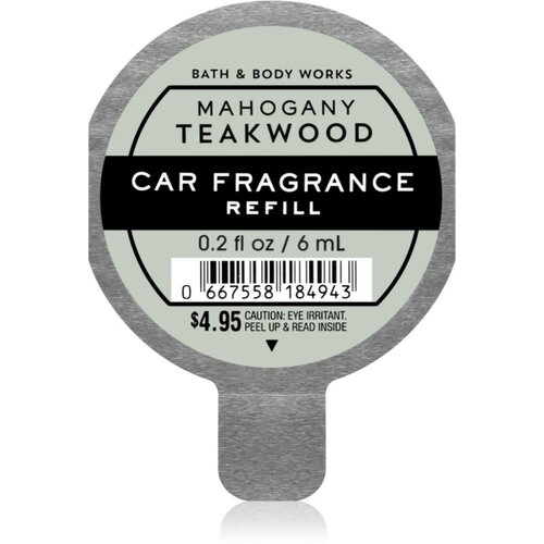 Bath &amp;amp; Body Works Mahogany Teakwood miris za auto zamjensko punjenje 6 ml Slike