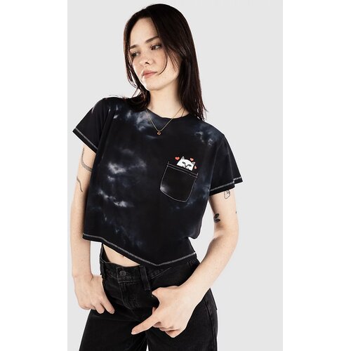 Ripndip Nermal Love Pocket T-shirt vintage black wash Cene