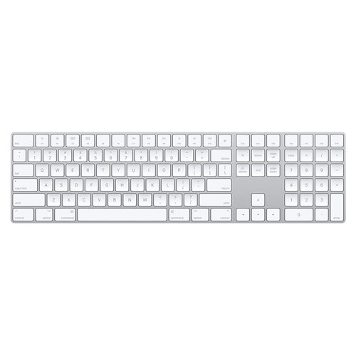 Apple Magic Keyboard (2017) with Numeric Keypad, mq052z/a, INT English, Silver, tastaturaID: EK000570333 Slike