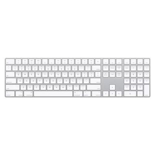 Apple Magic Keyboard (2017) with Numeric Keypad, mq052z/a, INT English, Silver, tastaturaID: EK000570333