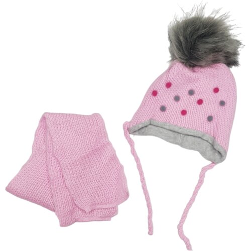  Set Kapa i &amp;scaron;al za bebe, Roze Slike