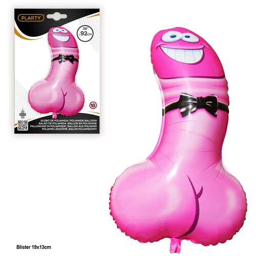 Diverty Sex Roza penis poliamid balon 90 cm, (21088146) Cene