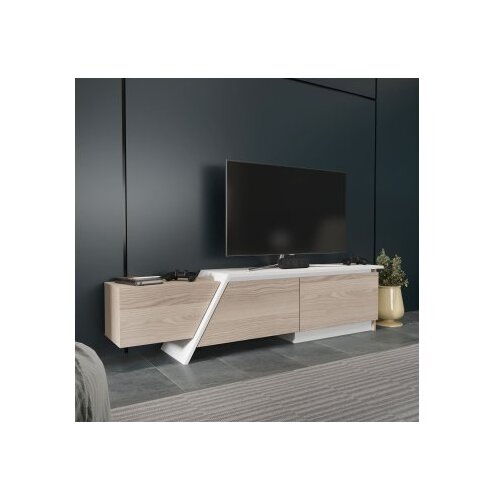 Hanah home TV komoda Zonas, 180x28,6x35 cm, Hrast Slike