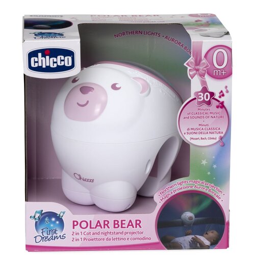 Chicco projektor Polar Bear pink Slike