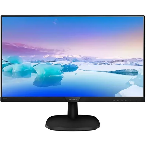  Monitor 23.8 Philips 243V7QDAB/00 Black IPS, 16:9, 1920×1080, 4ms, 250 cd/m2, 1000:1, D-Sub, DVI, HDMI, 2Wx2, vesa/ 36 mjeseci