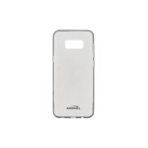 Kisswill silikonski ovitek za Samsung Galaxy S8 G950 - prozorno črn Slike