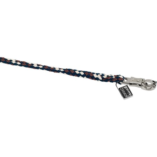 ESKADRON Povodec s panik kavljem - cognac-creme-navy Cene