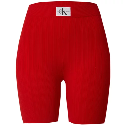 Calvin Klein Jeans Tajice crvena